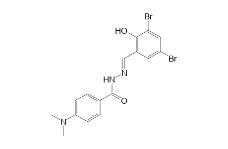 p-(dimethylamino)benzoic acid, (3,5-dibromosalicylidene)hydrazide