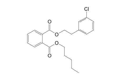 Phthalic acid, 2-(3-chlorophenyl)ethyl pentyl ester