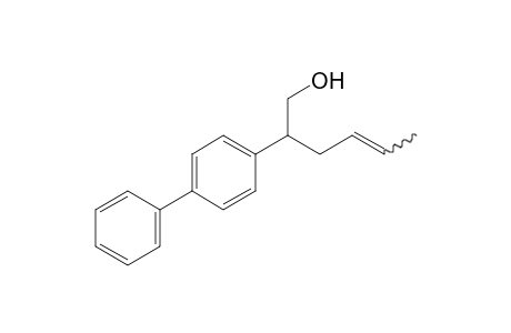 2-(p-Biphenylyl)-4-hexen-1-ol