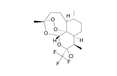 (1-S,4-R,5-S,8-R,9-R,10-S,12-S,13-S)-10-CHLORO-1,5,9-TRIMETHYL-10-(TRIFLUOROMETHYL)-11,14,15,16-TETRACYCLO-[10.3.1.0-(4.13).0-(8.13)]-HEXADECANE