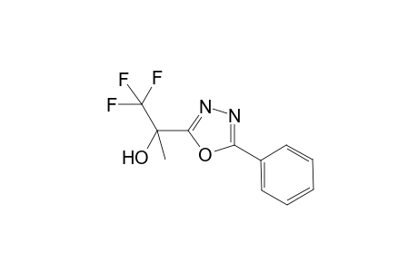 1,1,1-Trifluoro-2-(5-phenyl-1,3,4-oxadiazol-2-yl)-2-propanol