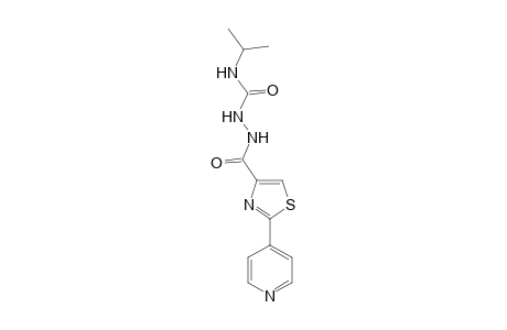 4-isopropyl-1-{[2-(4-pyridyl)-4-thiazolyl]carbonyl}semicarbazide