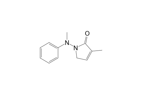 3-Methyl-1-(N-methylanilino)-2-oxo-2,5-dihydropyrrol