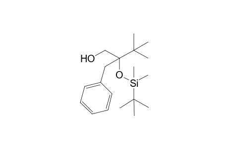 2-Benzyl-2-[tert-butyl(dimethyl)silyl]oxy-3,3-dimethyl-butan-1-ol