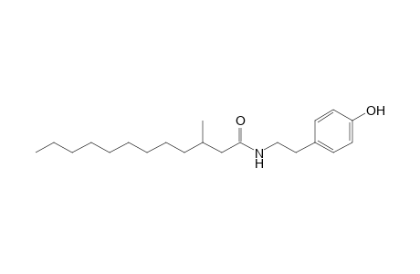 N-(4-HYDROXYPHENYLETHYL)-3-METHYLDODEANAMIDE