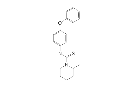 2-Methyl-N-(4-phenoxyphenyl)-1-piperidinecarbothioamide