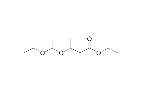 Ethyl 3-(1-ethoxyethoxy)butanoate