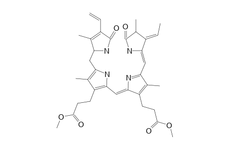 21H-Biline-8,12-dipropanoic acid, 18-ethenyl-3-ethylidene-1,2,3,15,16,19,23,24-octahydro-2,7,13,17-tetramethyl-1,19-dioxo-, dimethyl ester, (R*,R*)-(.+-.)-