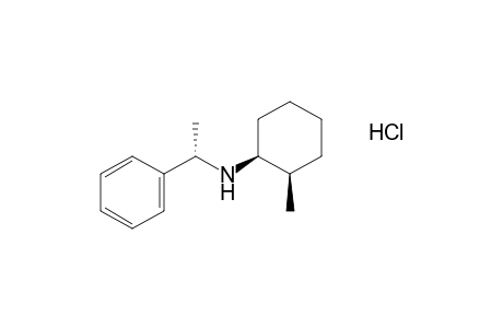 cis-(-)-(alpha-S,1S,2R)-alpha-METHYL-N-(2-METHYLCYCLOHEXYL)BENZYLAMINE, HYDROCHLORIDE