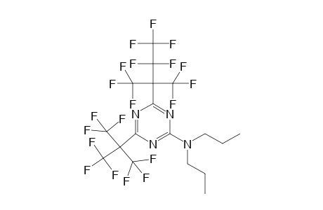 2-(Dipropylamino)-4-[2,2,3,3,3-pentafluoro-1,1-bis(trifluoromethyl)propyl]-6-[2,2,2-trifluoro-1,1-bis(trifluoromethyl)ethyl]-1,3,5-triazine