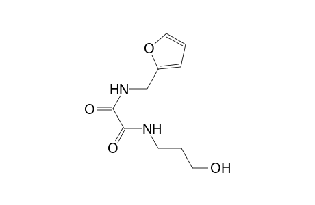 N1-Furfuryl-N2-(3-hydroxypropyl)oxamide