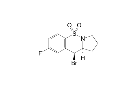 (10S,10aS)-10-Bromo-8-fluoro-2,3,10,10a-tetrahydro-1H-benzo[e]pyrrolo[1,2-b][1,2]thiazine 5,5-dioxide