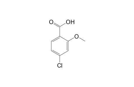 4-Chloro-2-methoxybenzoic acid