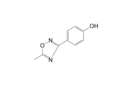 p-(5-methyl-1,2,4-oxadiazol-3-yl)phenol