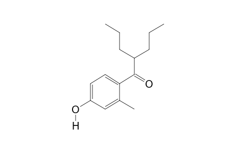 4'-hydroxy-2'-methyl-2-propylvalerophenone
