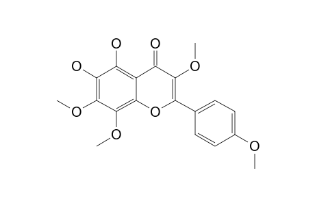 5,6-DIHYDROXY-3,7,8,4'-TETRAMETHOXYFLAVONE