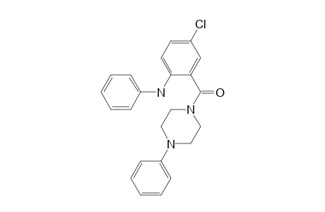 (2-Anilino-5-chloro-phenyl)-(4-phenylpiperazin-1-yl)methanone