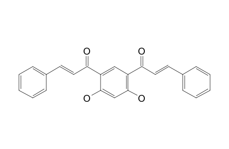 (2E, 2'E)-1,1'-[4,6-Dihydroxy-1,3-phenylene]bis(3-phenylprop-2-en-1-one