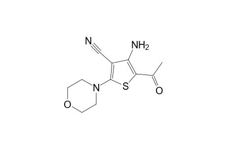 5-Acetyl-4-amino-2-(4-morpholinyl)-3-thiophenecarbonitrile