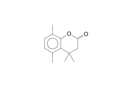 4,4,5,8-Tetramethyl-3,4-dihydro-2H-1-benzopyran-2-one