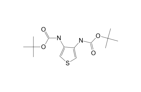 N-[4-(tert-butoxycarbonylamino)-3-thienyl]carbamic acid tert-butyl ester