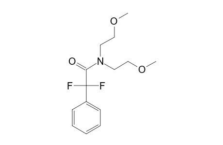 N,N-DI-(2-METHOXYETHYL)-ALPHA-PHENYL-ALPHA,ALPHA-DIFLUOROAMIDE