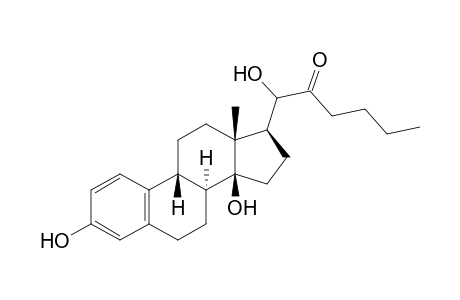 17.alpha.-(1'-Hydroxy-2'-oxohexyl)-8.alpha.,9.beta.-estra-1,3,5(10)-triene-3,14.beta.-diol