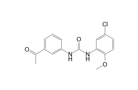 N-(3-acetylphenyl)-N'-(5-chloro-2-methoxyphenyl)urea