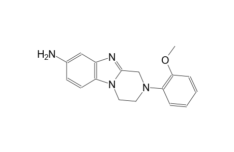 pyrazino[1,2-a]benzimidazol-8-amine, 1,2,3,4-tetrahydro-2-(2-methoxyphenyl)-