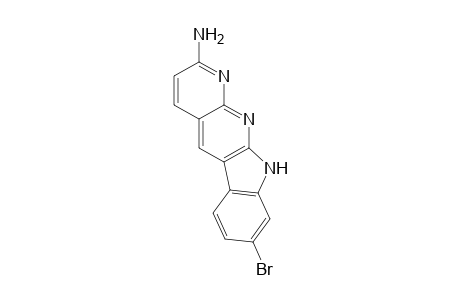 2-amino-8-bromo-10H-indolo[2,3-b][1,8]naphthyridine