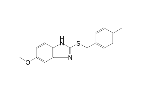 1H-benzimidazole, 5-methoxy-2-[[(4-methylphenyl)methyl]thio]-