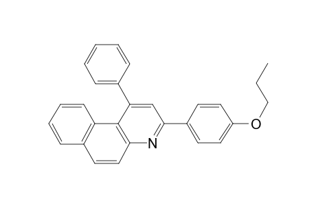 1-Phenyl-3-(4-propoxy-phenyl)-benzo[f]quinoline