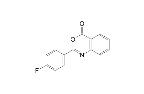 2-(p-fluorophenyl)-4H-3,1-benzoxazine-4-one