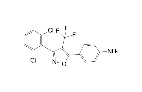 3-(2,6-Dichlorophenyl)-5-(4-aminophenyl)-4-(trifluoromethyl)isoxazole