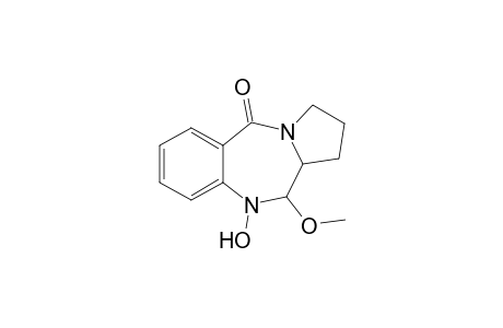 10-hydroxy-11-methoxy-1,2,3,10,11,11a-hexahydro-5H-pyrrolo[2,1-c][1,4]benzodiazepin-5-one