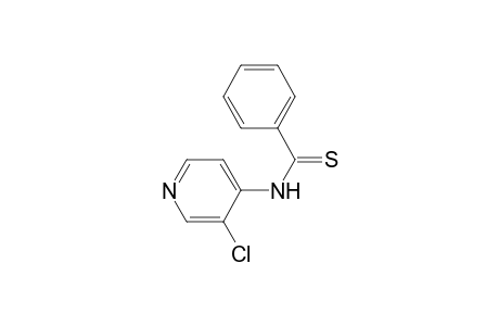 N-(3-chloranylpyridin-4-yl)benzenecarbothioamide