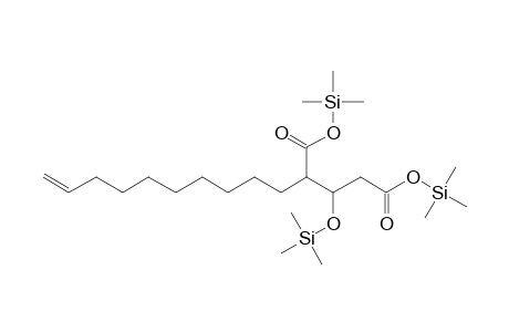 2-dec-9-Enyl-3-hydroxypentanedioic acid, 3tms derivative