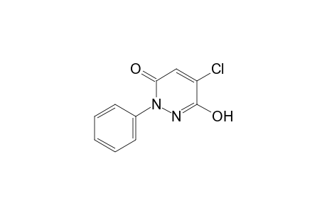 5-chloro-6-hydroxy-2-phenyl-3(2H)-pyridazinone