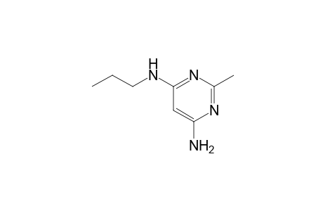 4-amino-2-methyl-6-(propylamino)pyrimidine
