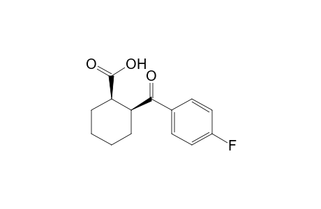 (1R,2S)-2-(4-fluorobenzoyl)cyclohexane-1-carboxylic acid