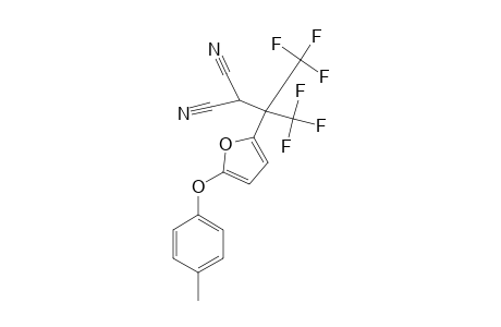 2-(2'-PARA-TOLYLOXYFUR-5'-YL)-2,2-BIS-(TRIFLUOROMETHYL)-ETHANE-1,1-DICARBONITRILE