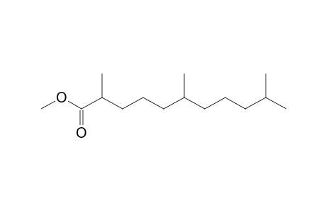 Undecanoic acid, 2,6,10-trimethyl-, methyl ester