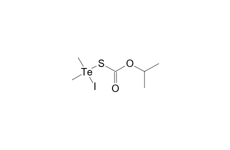 IODO-DIMETHYL-ISOPROPYLOXYCARBONYLTHIO-TELLURIUM-IV