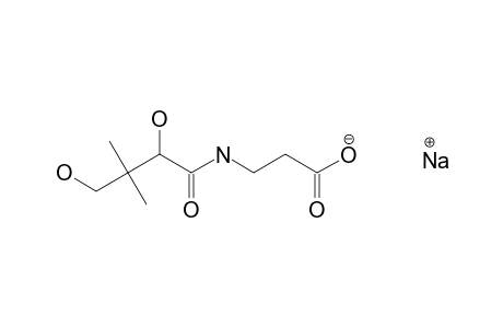 D-pantothenic acid, monosodium salt