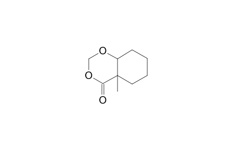 4H-1,3-Benzodioxin-4-one, hexahydro-4a-methyl-, (4ar-cis)-