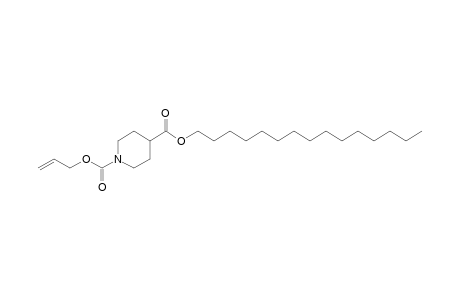 Isonipecotic acid, N-allyloxycarbonyl-, pentadecyl ester