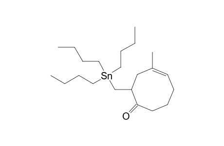 (Z)-4-Methyl-2-[(tributylstannyl)methyl]-4-cycloocten-1-one