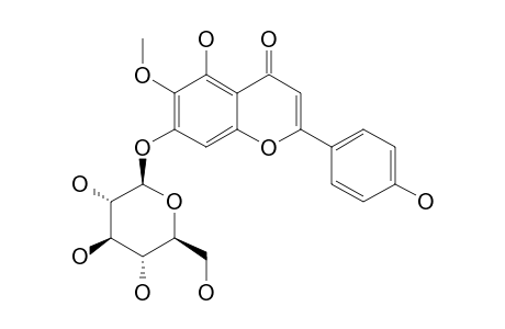 HISPIDULIN-7-O-BETA-D-GLUCOPYARNOSIDE