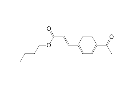 Butyl (E)-4-acetylcinnamate