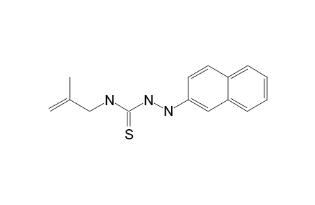 N-(2-methylallyl)-2-(naphthalen-2-yl)hydrazinecarbothioamide